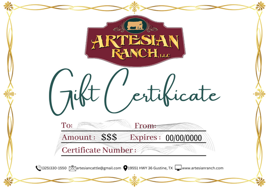 Gift Certificate